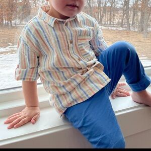 H&M boys button down shirt 3T